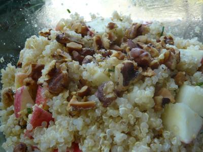 Quinoa Apple Walnut Salad