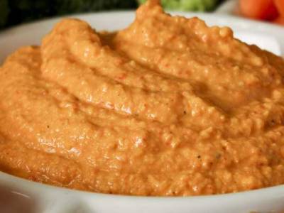 Roasted Red Pepper Hummus