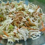Sesame Cashew Coleslaw